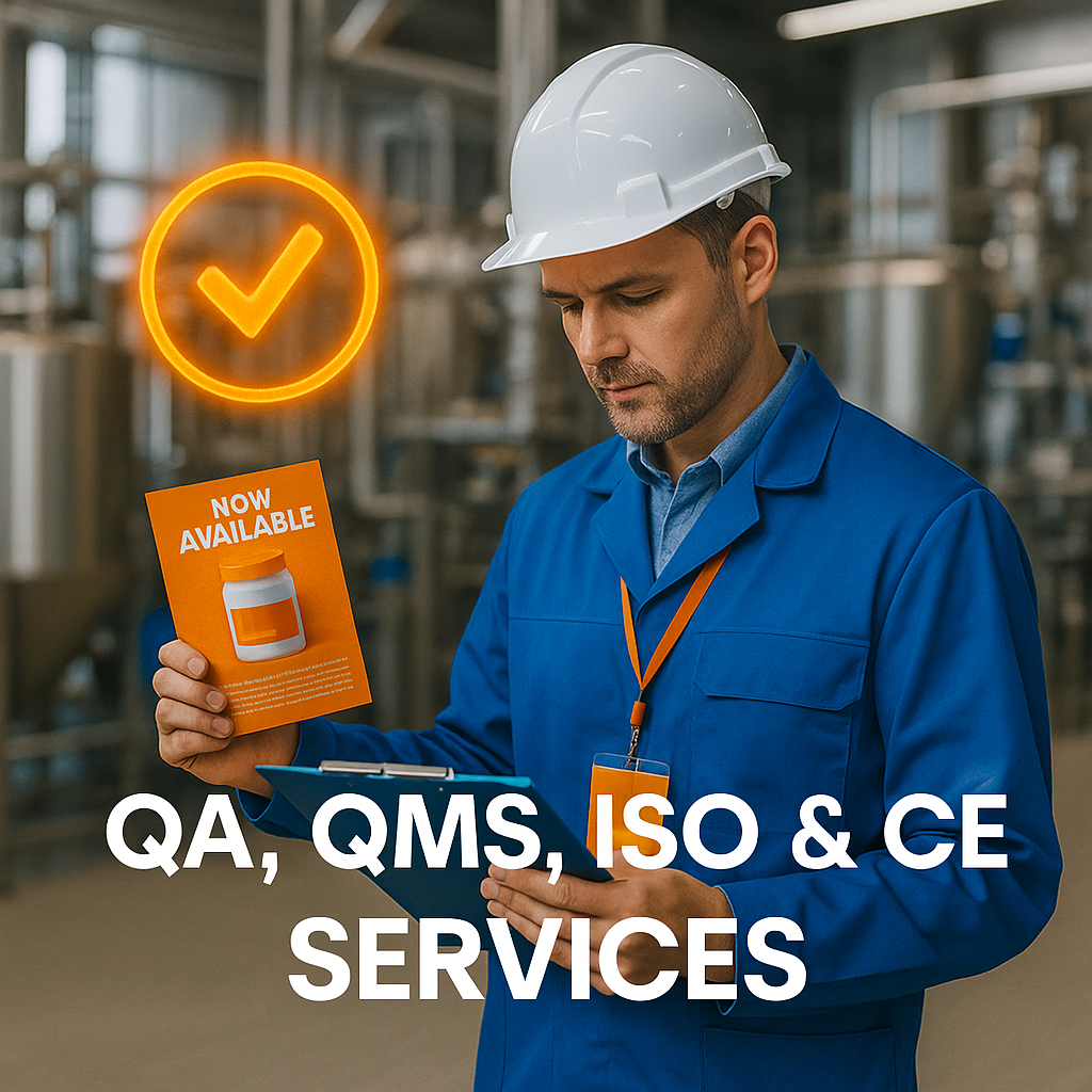 Qa, qms, iso & ce services